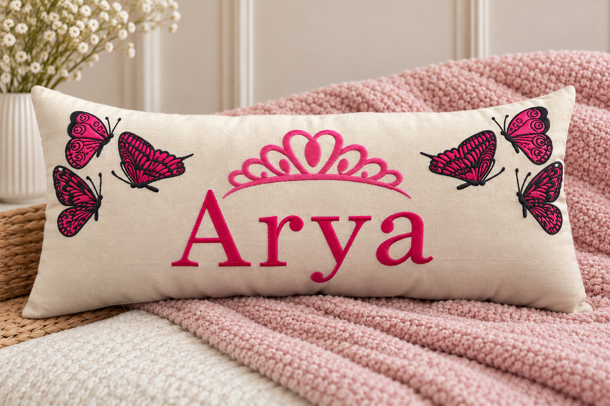 Personalised Long Rectangle Pillow