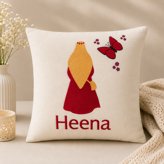 Personalised Muslim Hijabi Pillow