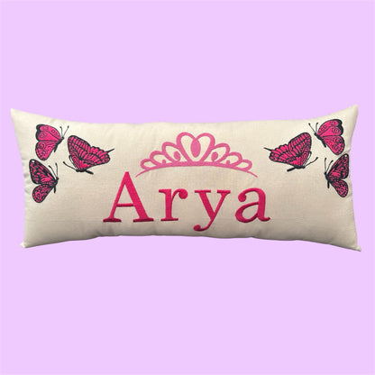 Personalised Rectangle Cushion for Girls