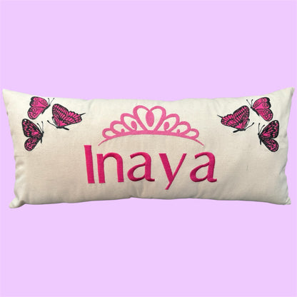 Personalised Rectangle Cushion for Girls