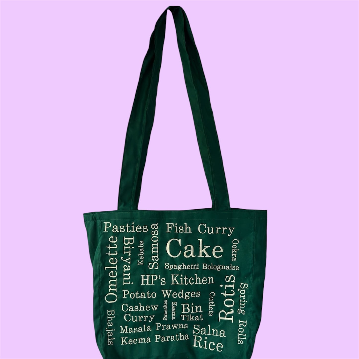 Personalised 'Favourite Words' Tote Bag