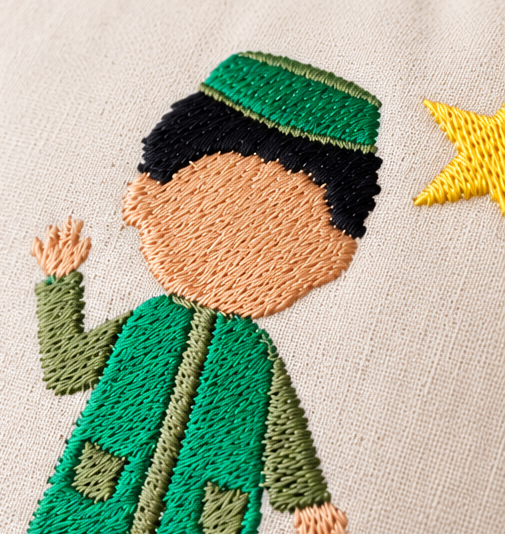 Personalised Muslim Boy Pillow