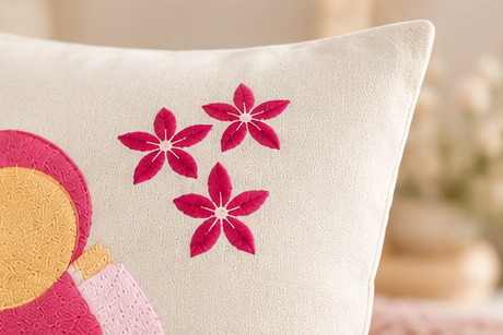 Personalised Muslim Girl Pillow